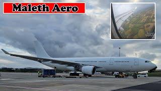 Take off! P&O Cruises Charter airline || Maleth Aero Manchester Airport || Rattles!