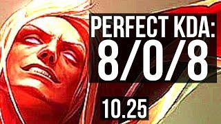 VLADIMIR vs YASUO (MID) | 8/0/8, 1500+ games, 1.2M mastery, Legendary | NA Diamond | v10.25