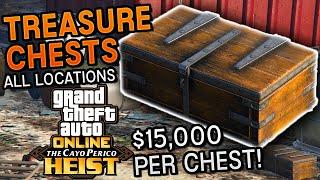 ALL Cayo Perico Island Treasure Chest Locations | GTA 5 Online
