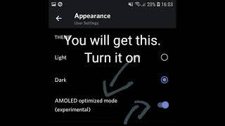 How to get super dark mode in discord