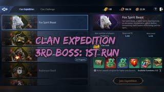 MIR4: Clan expedition | First run | 3rd boss