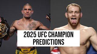 2025 UFC Champion Predictions