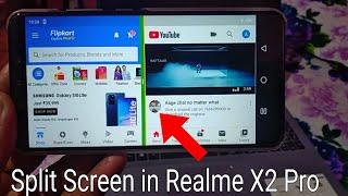 Realme X2 Pro | How To Split Screen in Realme X2 Pro