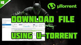 How To Download File Using U-Torrent | U-Torrent Web | Tamil