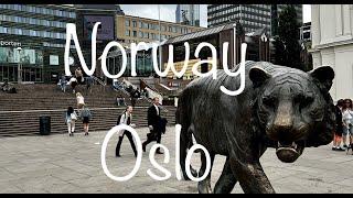 Oslo Norway NO- June 2022 - 4K-HDR Walking Tour - (~17 min)￼