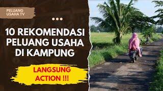 10 Rekomendasi Peluang Usaha di Kampung Dengan Modal Kecil Yang Menguntungkan