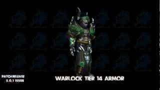 Warlock Tier 14 Armor Set