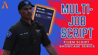 BEST MULTI-JOB SCRIPT FOR FIVEM | Script Showcase (Showcase and Installation)