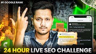 24 Hour Shopify SEO Challenge | Sell Digital Products Online 