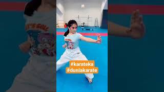 Jangan macam-macam dengan anak perempuan ini #karateka #karatekata #karatekid