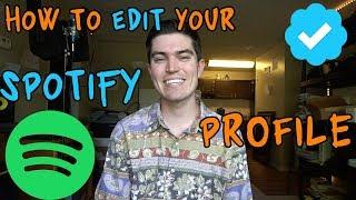 How To Edit Your Spotify Account (Bio, Picture, Songs, Playlists etc.)