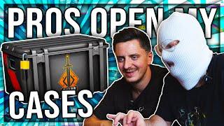 PROS OPEN MY CS2 CASES (IN REAL LIFE)