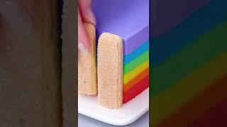 How to Make Colorful Dessert #shorts