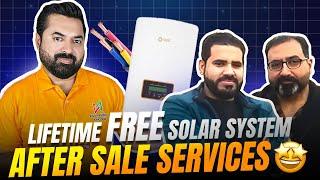 Lifetime Free Solar System After Sale Services | Customer Feedback