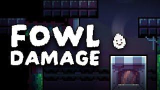 PLATFORMER WHERE YOUR JUMP KILLS YOU!  - FOWL DAMAGE