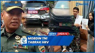 Viral Mobil Dinas TNI Tabrak HRV hingga Ringsek Hanya Ganti Rugi Rp 1 Juta