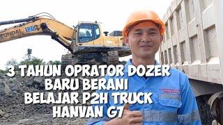 Oprator Dozer Belajar P2h Truck Hanvan G7 Di Tambang