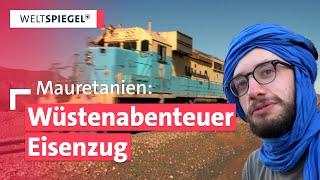 Geheimtipp für Backpacker:innen: Mauretaniens legendärer Eisenerzzug | Weltspiegel