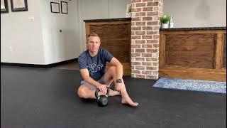 Self Adductor Release with kettlebell