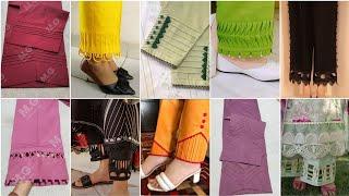 Latest Black Trouser Designs 2024 / New Trouser Design / Capri Design /Trouser Design 2024