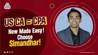 Become a US CPA with Simandhar: Easiest Path to Big 4 & High Salary Package