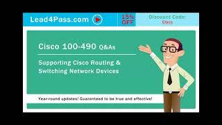 [2021.9] Latest update Cisco 100-490 exam practice questions and complete dumps