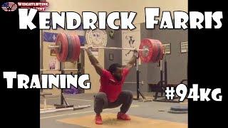 Kendrick Farris (USA, 94KG) | Olympic Weightlifting Training | Motivation