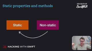 Static properties and methods – Swift for Complete Beginners