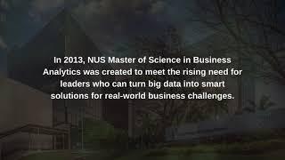 NUS Business Analytics Centre 10th Anniversary Milestone Video