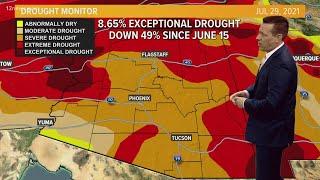 It's been pretty rainy in Arizona. Is that good news for the state's drought?