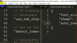 How to stop auto indentation on new lines in Sublime Text