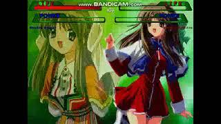 MUGEN: Shadow Mashiro (7p) vs Shadow Sayuri (LV:1, 12p) (Both Sides)