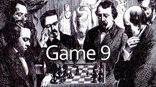 Morphy crushes his opponent in 17 moves! / Morphy vs Anderssen game 9 Unofficial champion match 1858