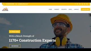 Construction King Script with Gallery, Tracking and News Features