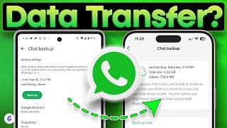 How to Transfer WhatsApp Data From Android to iPhone  ↪  (2024 Guide)