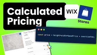 Custom Priced Product in Wix | Custom Catalog Part 2