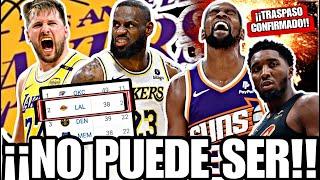  ¡¡NO DEJAN DE SORPRENDER!!  LAKERS, TRASPASO DURANT y CLEVELAND CAVALIERS!  DONCIC, LEBRON | NBA