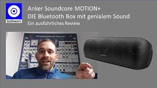 Anker Soundcore Motion+ - Geniale Bluetooth Box mit langer Spieldauer und tollem Sound - deutsch