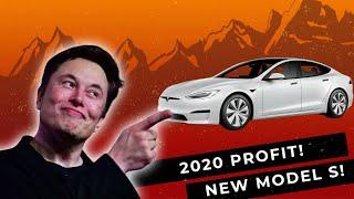 New Tesla Model S Refresh and Mega Profit! Elon Musk Delivers on Earnings Call