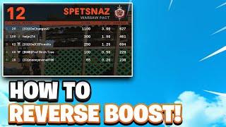 HOW TO "REVERSE BOOST" in BLACK OPS COLD WAR TUTORIAL! PLAY EASY NOOB LOBBIES FAST PS4/XBOX/PC!