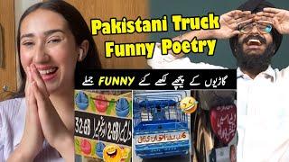 Indian Reaction to Funny Truck Poetry In Pakistan| Raula Pao