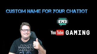 How to get a custom name for your Bot on YOUTUBE GAMING! Streamlabs OBS
