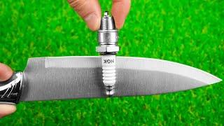 Razor Sharp Knife in 1 Minute! Sharpen your knife with this tool and be amazed!