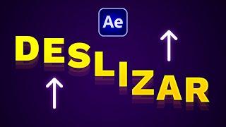 ⬆️ REVEAL TEXT and SLIDE LETTERS in After Effects | Basic Text animations