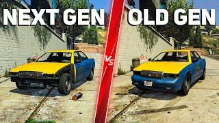 GTA 5 Remastered Next Gen vs Old Gen - Direct Comparison! Attention to Detail & Graphics! ULTRA 4K