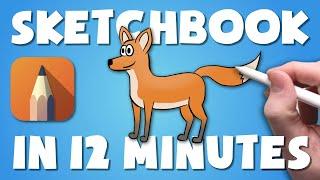 Intro to Sketchbook in 12 minutes - Quick Overview of Features