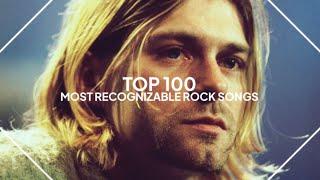 top 100 most recognizable rock songs of all-time