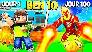 Survivre 100 Jours en Tant que BEN 10 sur Brookhaven RP !