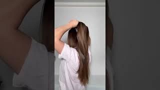 High ponytail hack that actually works #ponytail #hairhack #hair