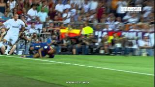 Violent intervention of the player Real Madrid Pepe on Daniel Alves Full HD